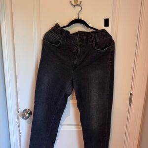 Joe's Jeans Black Straight Leg Timeless Fit